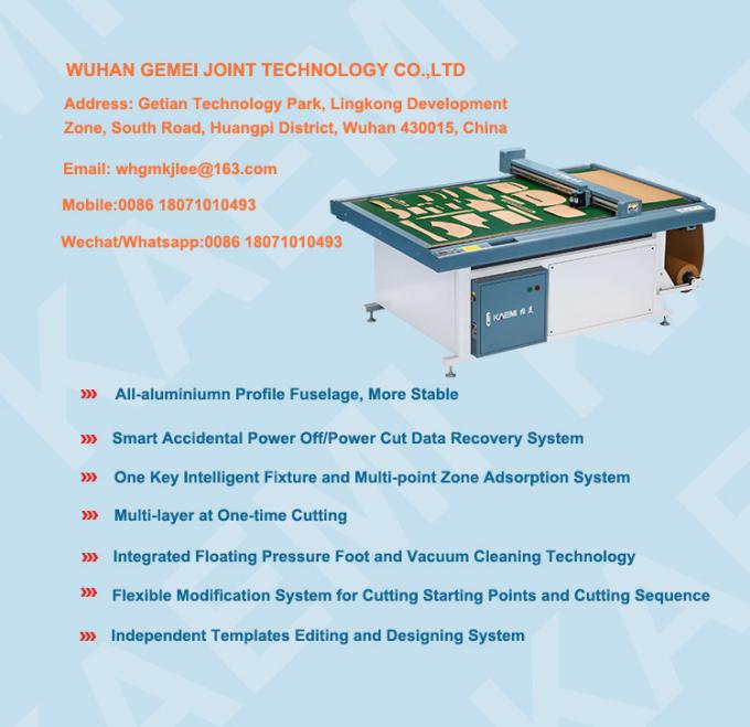 Inkjet CAD Cutter Plotter Machine Voor Schoenenzakken Kledingstof Papier Patroon 1