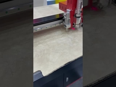 Eenvoudige digitale Cnc textiel snijmachine met continu voedingssysteem