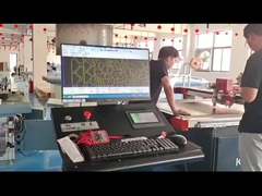 1625 Cnc-snijmachine voor textiel van lederen schuim met een krachtig rond mes